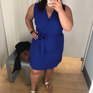 Royal blue dress